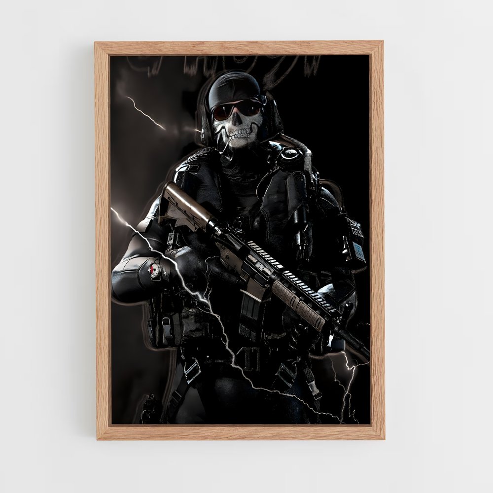 Poster Shadow Operative – affiche Call of Duty (vue 4)